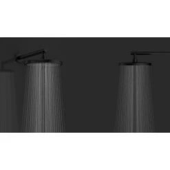 Wenko Regenduschkopf Ultimate Shower Schwarz/Grau Ø 25 Cm -Wenko Verkaufs-Shop 903630 1068 09