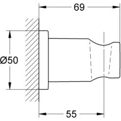 Grohe Handbrausehalter Rainshower Supersteel 5 Grohe Handbrausehalter Rainshower Supersteel -Wenko Verkaufs-Shop 964680 4520 1248208