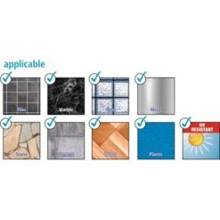 Tesa® LOXX Seifenspender Verchromt, Satinierte Glasflasche, Inkl. Klebelösung 34 Tesa® LOXX Seifenspender Verchromt, Satinierte Glasflasche, Inkl. Klebelösung -Wenko Verkaufs-Shop 978643 2009 14 1