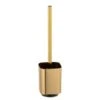 Wenko WC-Garnitur Auron Gold Kunststoff 9 X 38.5 X 9 Cm Gold -Wenko Verkaufs-Shop 98183 sb freisteller de 02