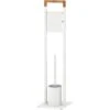WC-Buerstengarnitur Mit Papierhalter Weiß -Wenko Verkaufs-Shop 98 2137 S01 221119 L RET01