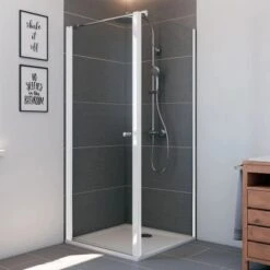 Breuer Seitenwand Für Dreh- Und Pendeltür Elana 6 Weiß Klarglas 75 Cm -Wenko Verkaufs-Shop 998260 2570 0603