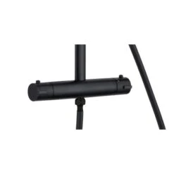 Schütte Überkopfbrause-Set Madura Fresh Schwarz Matt -Wenko Verkaufs-Shop duschsule2in1schwarzmatt 5