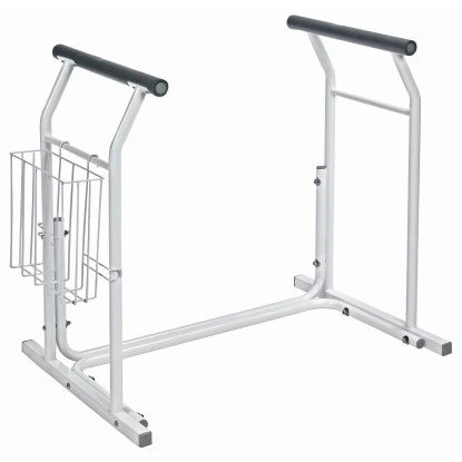 Ridder Mobile WC-Aufstehhilfe Stahl Weiß Inkl. Ablagekorb 5 Ridder Mobile WC-Aufstehhilfe Stahl Weiß Inkl. Ablagekorb – Bild 3