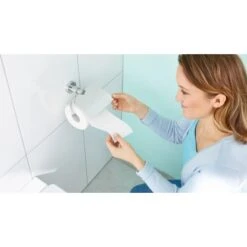 Tesa® LOXX Toilettenrollenhalter Mit Deckel, Hochglanzverchromt, Inkl. Kleber -Wenko Verkaufs-Shop ettenrollenhaltermitDeckel