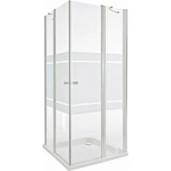 Eckeinstieg Pelmo Chrom 195 Cm X 90 Cm X 90 Cm -Wenko Verkaufs-Shop obieckeinstiegpelmochrom 1