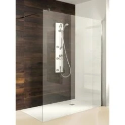 Breuer Walk-In Duschwand Entra Chrom Klarglas 100 Cm -Wenko Verkaufs-Shop tenwand klarglas typ0886 1